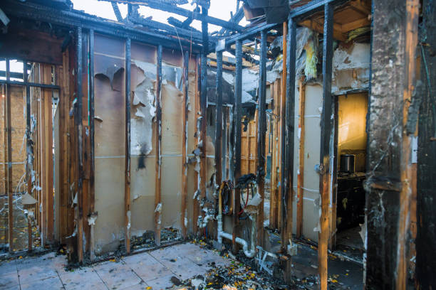 Professional Soot Cleanup technician working in Lindale, TX